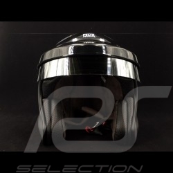 Casque de course vintage trois rayures