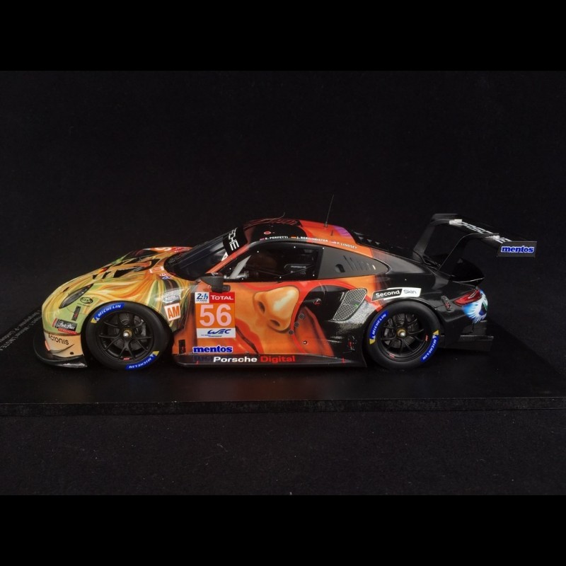 Miniature Spark 1/43 - Porsche 911 RSR N°56 - Vainqueur LMGTE Am Aux 24H Du Mans 2019 (Prévente)