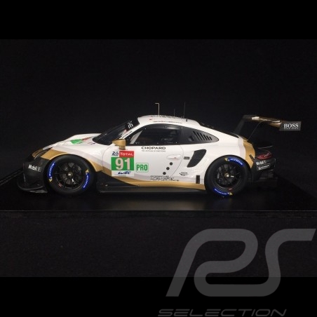 Porsche 911 RSR type 991 n° 91 Platz 2 LMGTE Pro Class Le Mans 2019 1/18 Spark 18S434