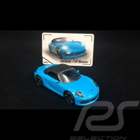 Porsche 718 Boxster Miami blue 1/59 Majorette 212053057
