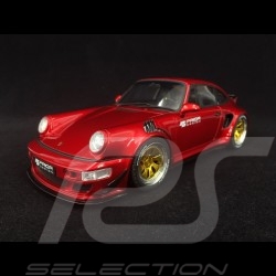 Porsche 911 type 964 Prior Design custom widebody rouge 1/18 GT Spirit GT277