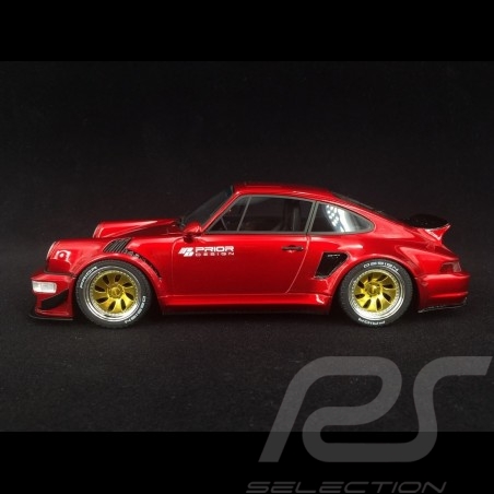 Porsche 911 type 964 Prior Design custom widebody rot 1/18 GT Spirit GT277