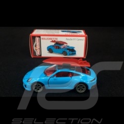 Porsche 911 Carrera S type 992 Bleu Miami 1/59 Majorette 212053153