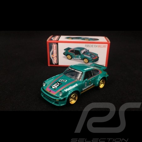 Porsche 934 n° 9  Vaillant Green 1/57 Majorette 212052016