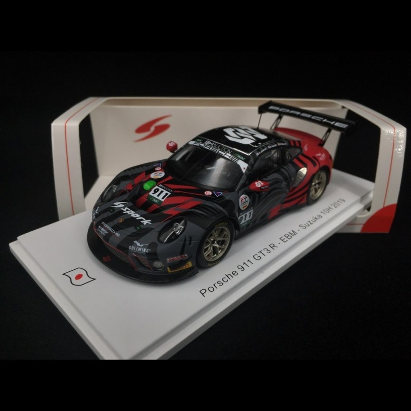 【SPARK】限定300台Porsche911 GT3 Suzuka 2019 Porsche 911 GT3 R type 991 n° 911 EBM 10h Suzuka 2019 1/43 Spark SJ089