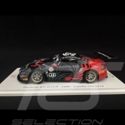 Porsche 911 GT3 R type 991 n° 911 EBM 10h Suzuka 2019 1/43 Spark SJ089