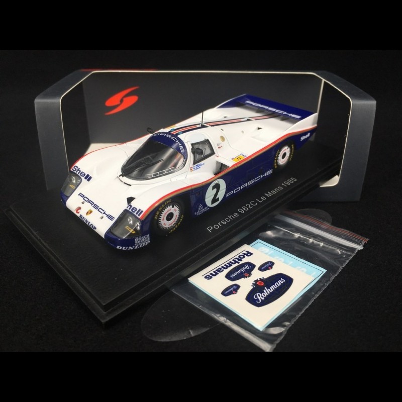 【SPARK】Porsche 962C Le Mans 1985 #2 Porsche 962C n° 2 Rothmans Le Mans 1985 1/43 Spark S4087
