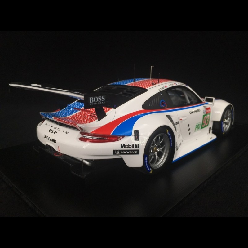 Modèle Réduit 1:18 IXO Porsche 911 991 RSR 4.0L #93 - LM GTE Pro - Le Mans 2019 - Boîte Neuve