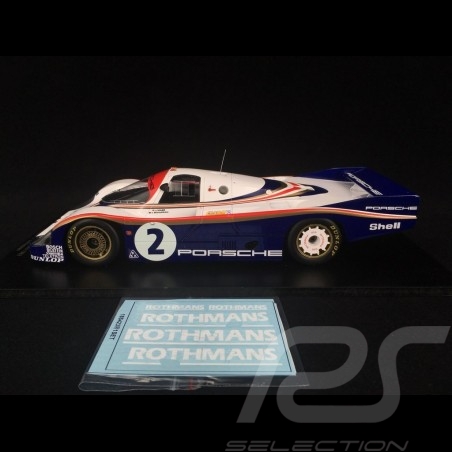 Porsche 956 n° 2 Rothmans Platz 2 Le Mans 1982 1/18 Spark 18S423