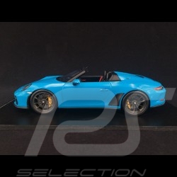 Porsche 911 Speedster type 991 2019 Miami blue 1/18 Spark 18S467