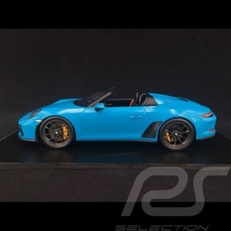 Porsche 911 Speedster typ 991 2019 Miami blau 1/18 Spark 18S467