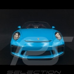 Porsche 911 Speedster typ 991 2019 Miami blau 1/18 Spark 18S467