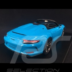 Porsche 911 Speedster type 991 2019 Miami blue 1/18 Spark 18S467