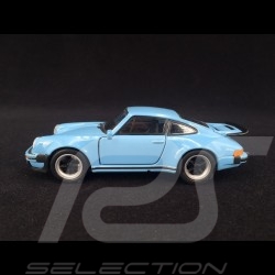 Porsche 911 Turbo 3.0 1975 ﻿Gulf blau Spielzeug Reibung Welly