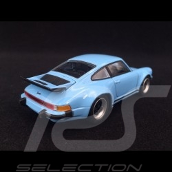 Porsche 911 Turbo 3.0 1975 bleu Gulf jouet à friction pull back toy Spielzeug Reibung Welly