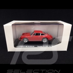 Porsche 911 type 901 n° 57 1964 rouge signal 1/43 Welly MAP01991118 signal red signalrot