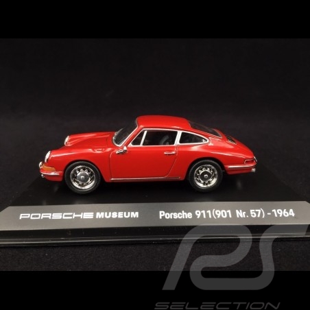 Porsche 901 1963 rouge 1/43 Spark S1369