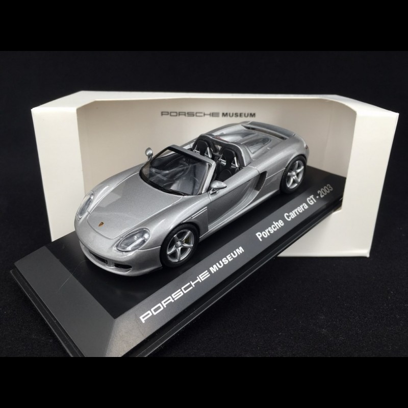 PORSCHE CARRERA GT 2003 Gris COFFRET MINICHAMPS 1:43 of reference W
