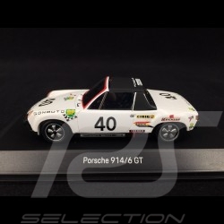 Porsche 914/6 Le Mans 1970 n°40 1/43 Schuco 450370300