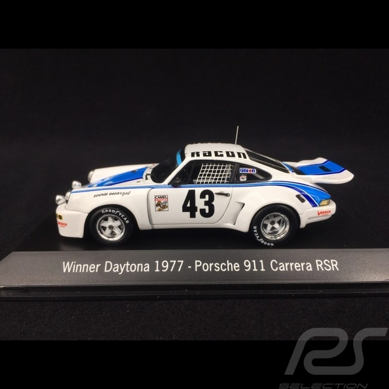 Porsche 911 Carrera RSR 3.0 Sieger Daytona 1977 n° 43 1/43 Spark MAP02027714 Porsche 911 Carrera RSR 3.0 Sieger Daytona 1977 n° 43 1/43 Spark MAP02027714