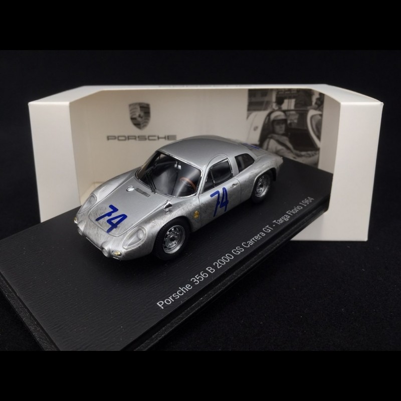 1/43 ポルシェ 356B 2000 GS #74 タルガフローリオ 1964 Porsche 356 B 2000 GS Carrera GT Targa Florio 1964 n° 74 1/43