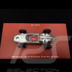 Porsche 718 F2 n° 6 1960 4ème Solitude Grand Prix 1/43 TrueScale TSM114310