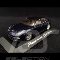 Porsche Panamera 4S diesel 2016 bleu foncé 1/43 Herpa WAP0207230G