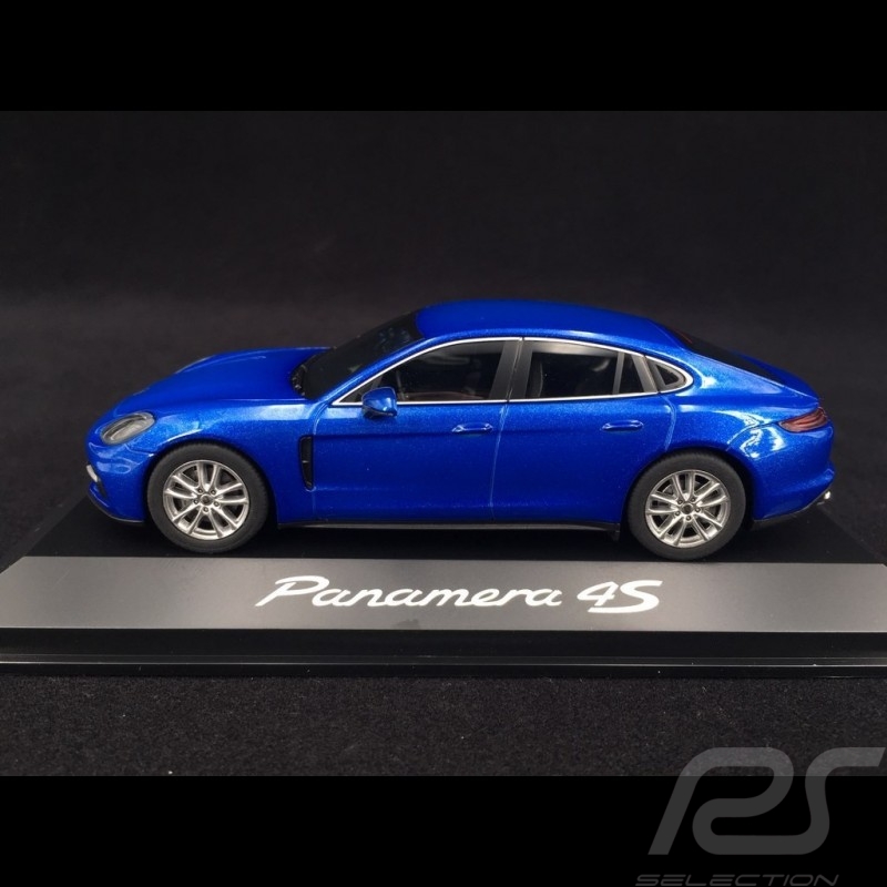 Porsche Panamera 4S Gen II 2016 Sapphire blue 1/43 Herpa WAP0207210G