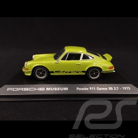 Porsche 911 Carrera RS 2.7 1973 vert tilleul / chartreuse 1/43 Welly MAP01997317 Lime green Lindgrün 
