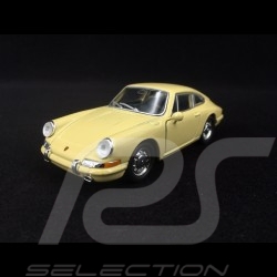 Porsche 911 1965 Spielzeug Reibung Welly Champagne gelb MAP01026519