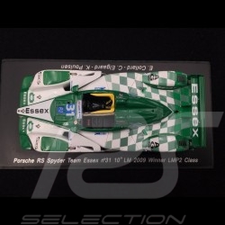 Porsche RS Spyder n° 31 Team Essex Vainqueur de classe  LMP2 Le Mans 2009 1/43 Spark MAP02080008 winner sieger