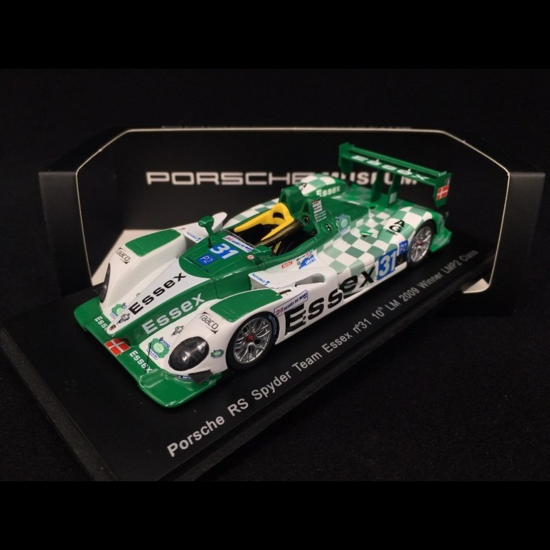 Porsche RS Spyder n° 31 Team Essex Class Winner LMP2 Le Mans 2009