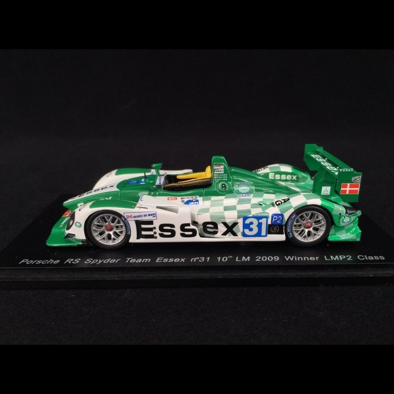 Porsche RS Spyder Team Essez N°31 - Le Mans 2009 - Spark 1/43 - TBE En Boîte