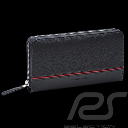 Porsche wallet money holder Heritage Charcoal grey leather WAP0300340LHRT