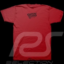 T-shirt Porsche 718 RS /61 Pikes peak 1962 Rouge Red Rot homme
