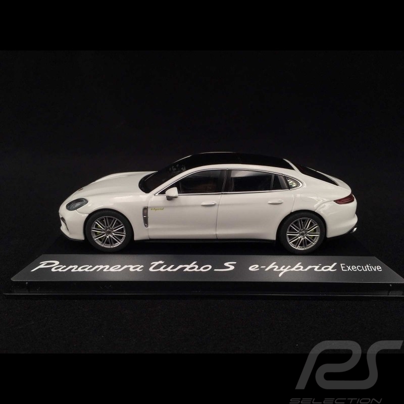 Porsche Panamera Turbo S e-hybrid Executive white 1/43 Herpa WAP0207540H