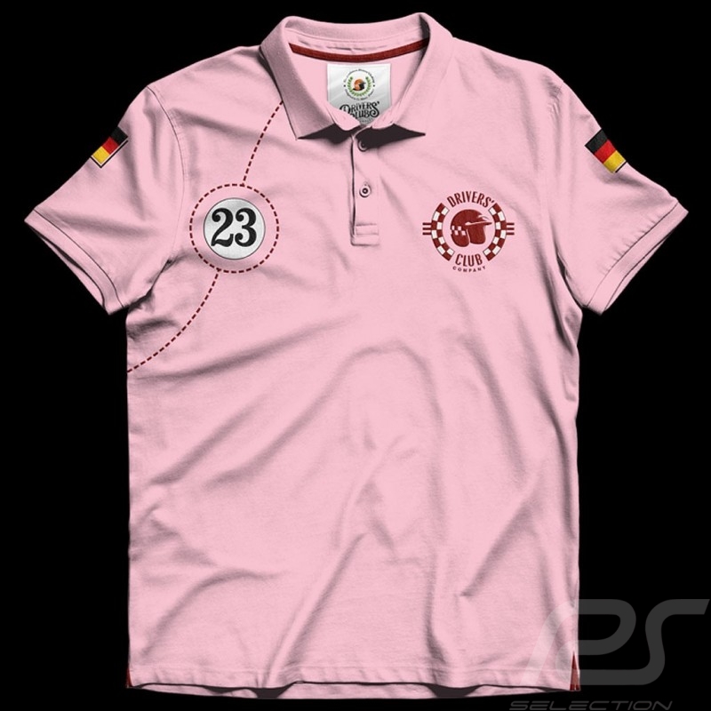 Porsche 917 n° 23 Le Mans 1971 T-shirt Pink - men