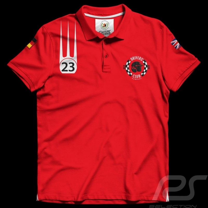 Porsche 917 n° 23 Winner Le Mans 1970 T-shirt Red - men