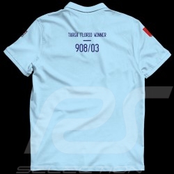 Porsche 908 n° 12 Winner Targa Florio 1970 T-shirt Gulf blue - men