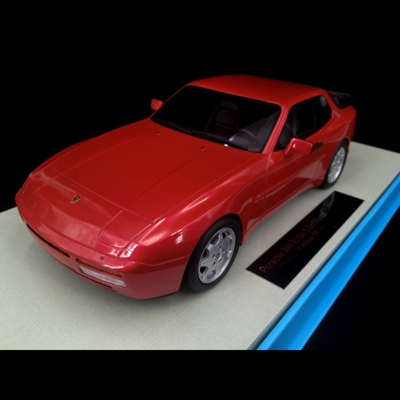 Porsche 944 Turbo S 1988 Burgundy red 1/18 LS-Collectibles LS023E