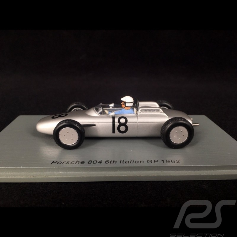 Porsche 804 n° 18 GP Italie de F1 1962 1/43 Spark S7516