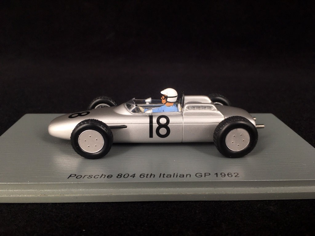 Porsche 804 n° 18 Italy F1 GP 1962 1/43 