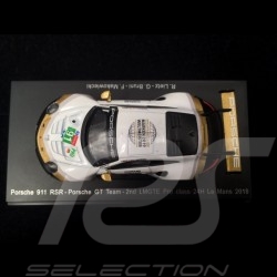 Porsche 911 RSR type 991 n° 91 2nd LMGTE Pro Class Le Mans 2019 1/64 Spark Y140