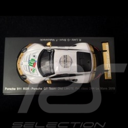 Porsche 911 RSR type 991 n° 91 Platz 2 LMGTE Pro Class Le Mans 2019 1/64 Spark Y140