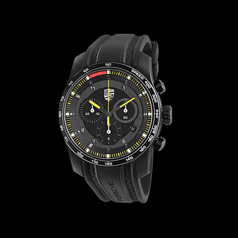 Montre Porsche Chrono Sport Carbon Composite Noir Porsche Pas Cher