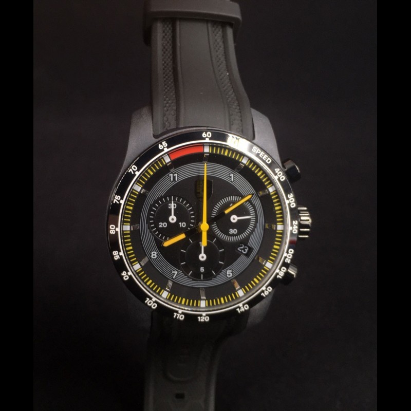 Montre Porsche Chronographe Sport Carbon Composite Noir Porsche