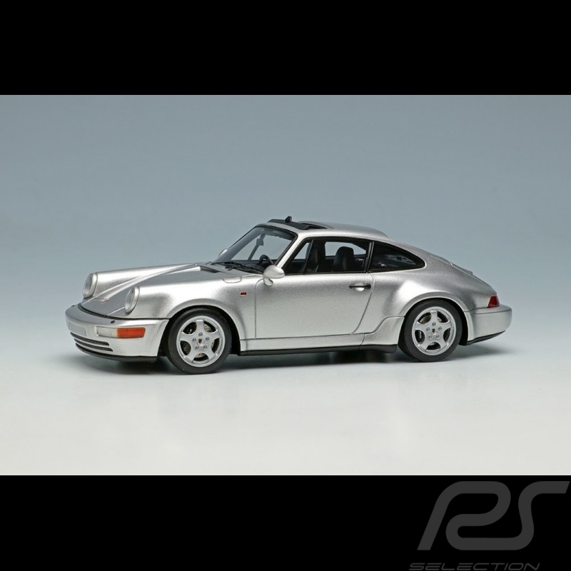Porsche 911 Carrera 4 type 964 Jubilee 30 Jahre Porsche 911 1993 Polar Silber 1/43 Make Up Vision VM191B