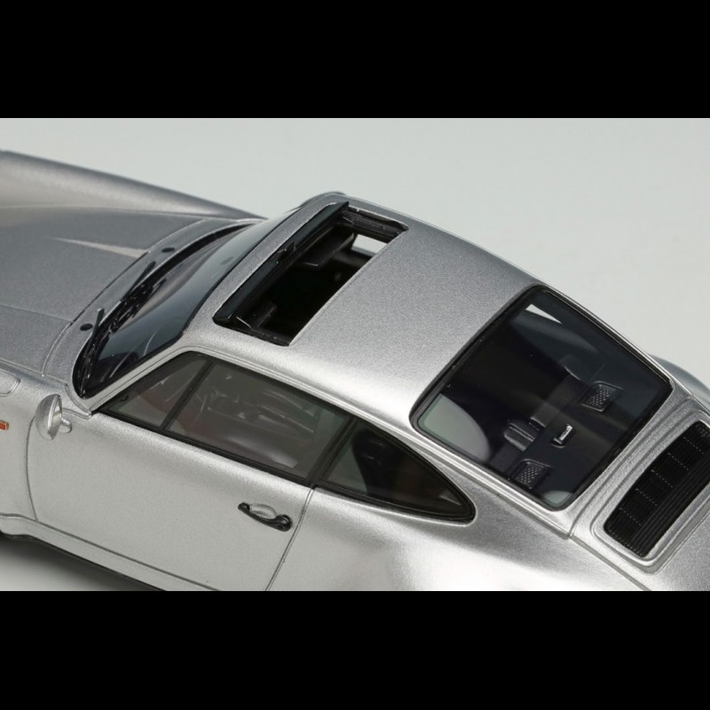 1/43 VISION ポルシェ911 カレラ4 シルバー 1995 Porsche 911 Carrera