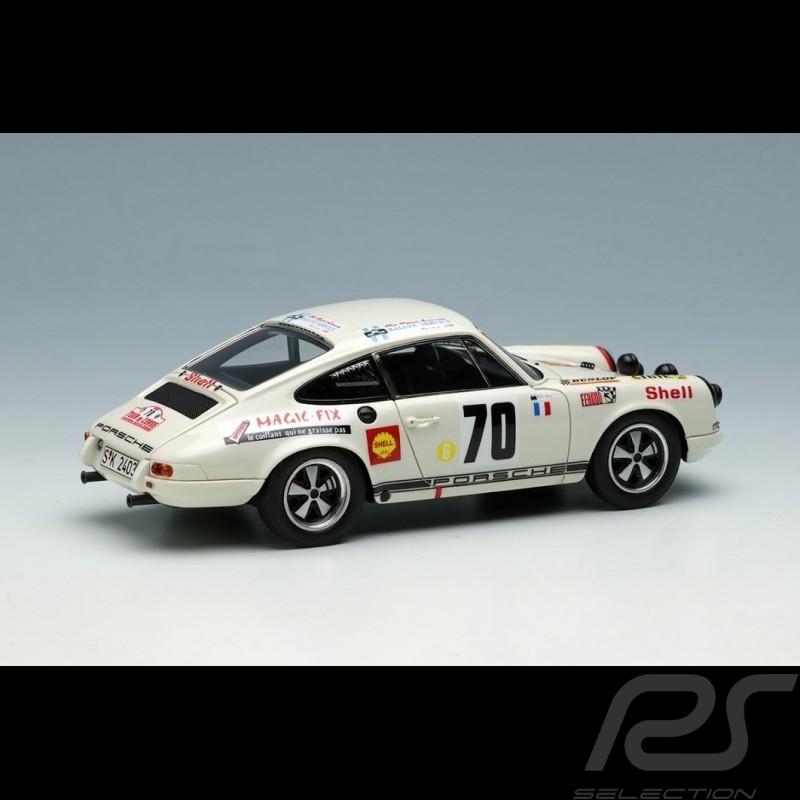 Porsche 911 R Winner Tour de Corse 1969 n° 70 Larousse 1/43 Make Up Vision  MV199