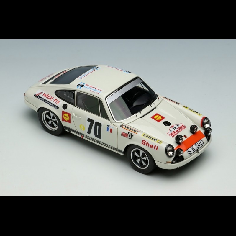 Provence Moulage 1/43 – Porsche 911S Rallye Monte Carlo 1970 (Waldegard/Larrousse) – Kit à Monter